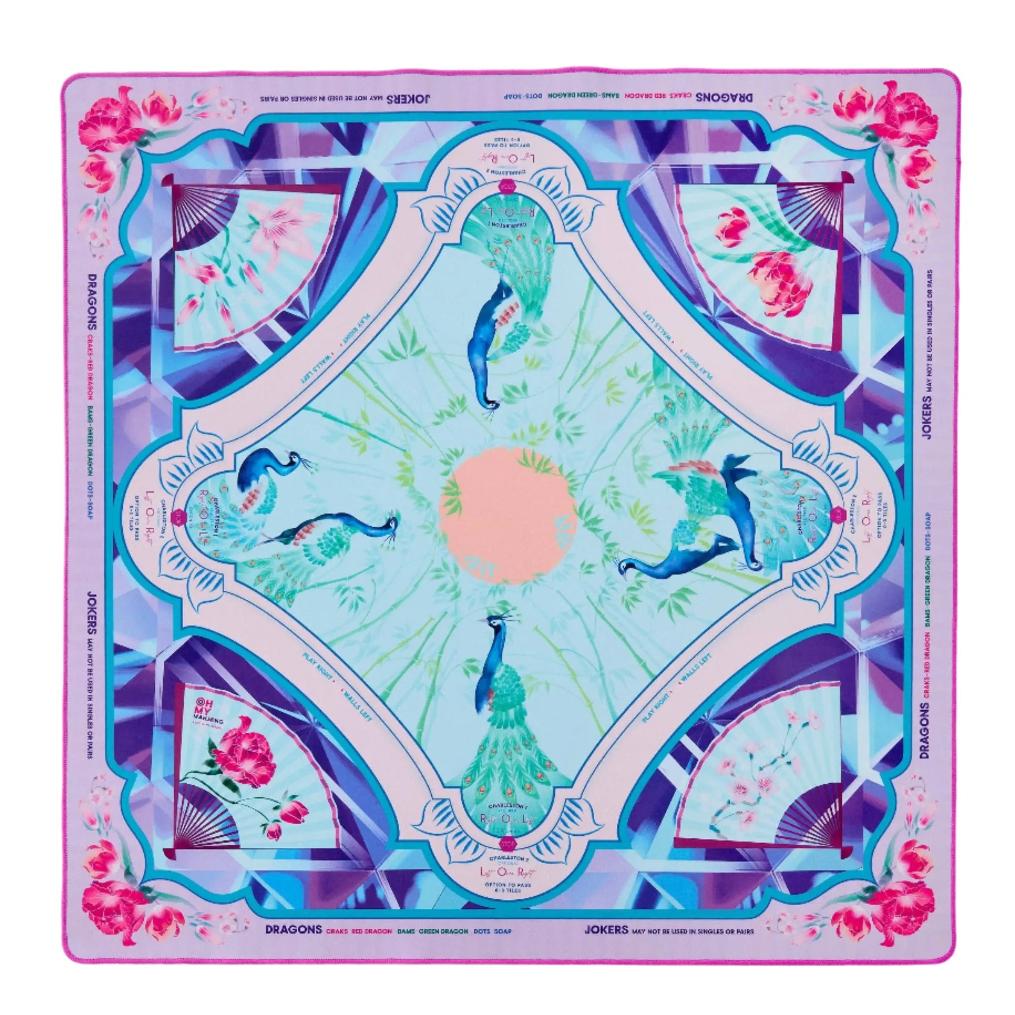 Oh My Mahjong Amethyst Mahjong Mat Oh My Mahjong