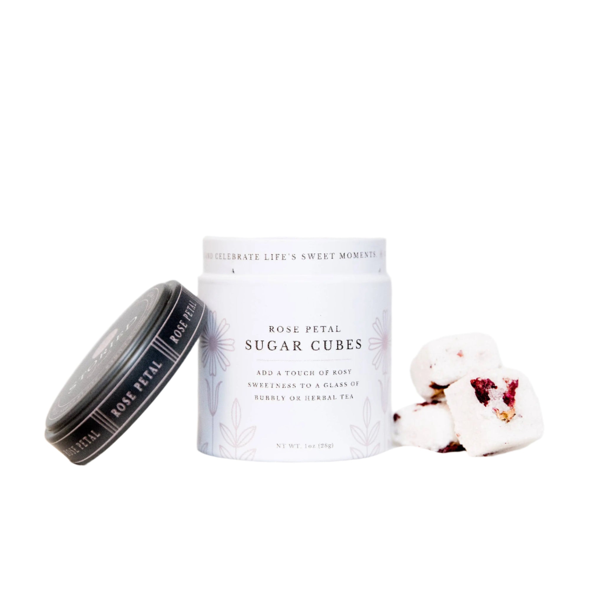Storied Goods Rose Petal Sugar Cubes Storied Goods