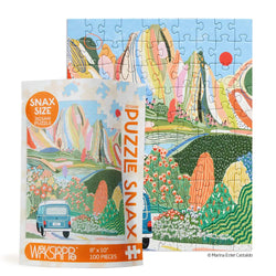 Day Tripping 100 Piece Puzzle Werkshoppe