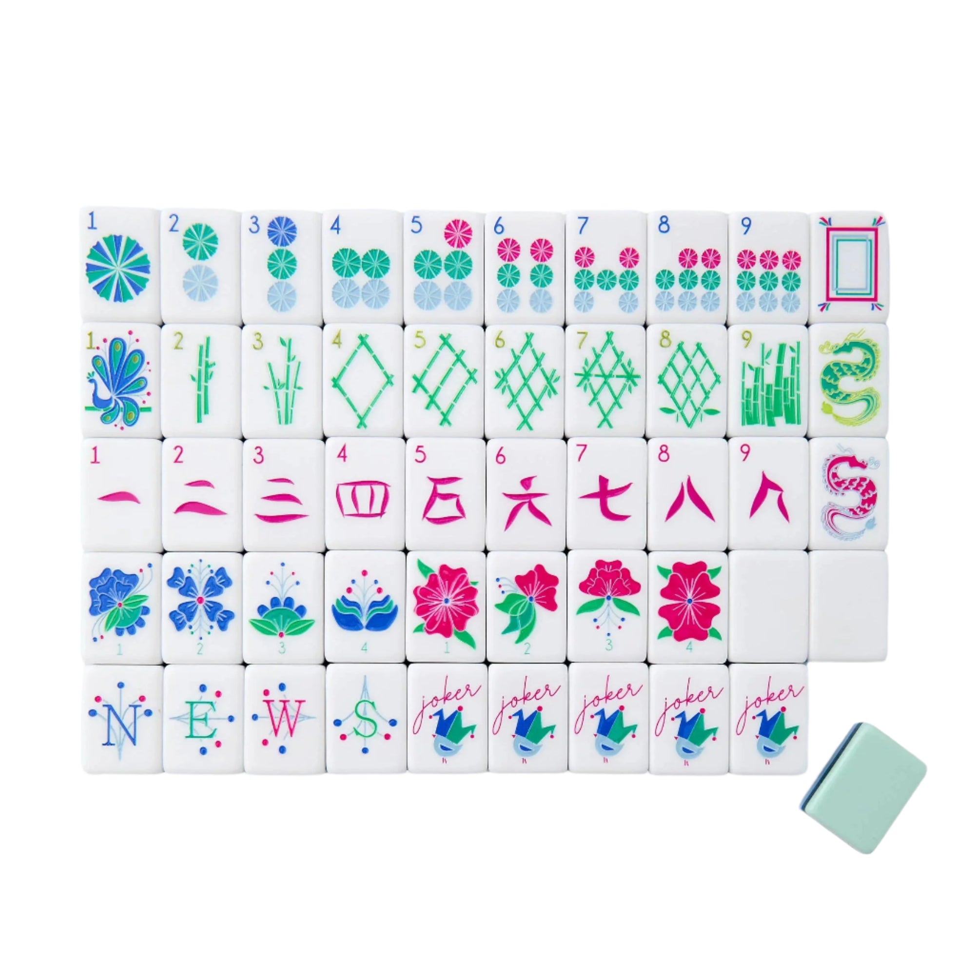 Birdie Mahjong Tiles Oh My Mahjong