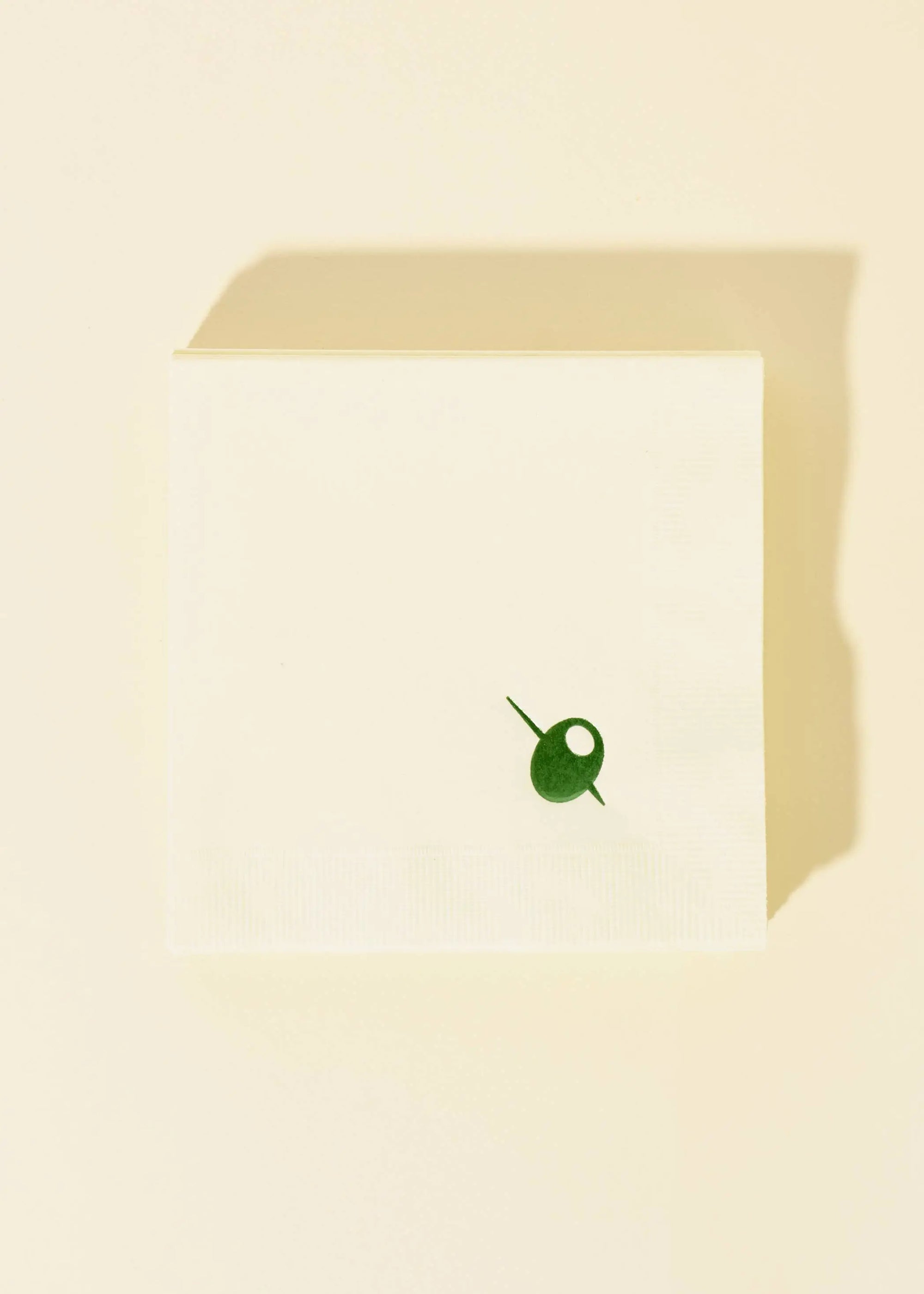 Olive Cocktail Napkins - Set of 20 One & Only Paper
