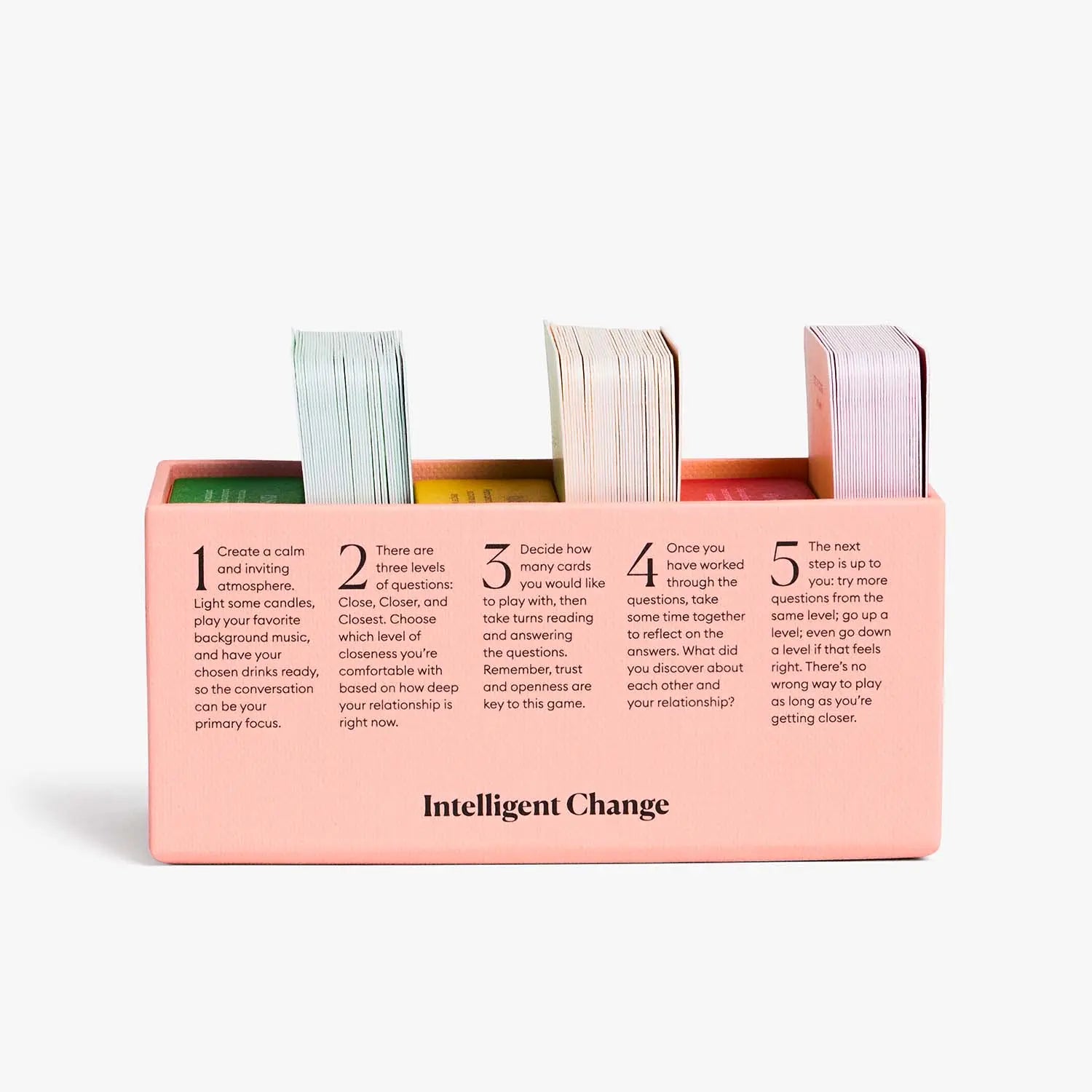 Get Closer Couples Edition - Relationship Question Card Game Intelligent Change