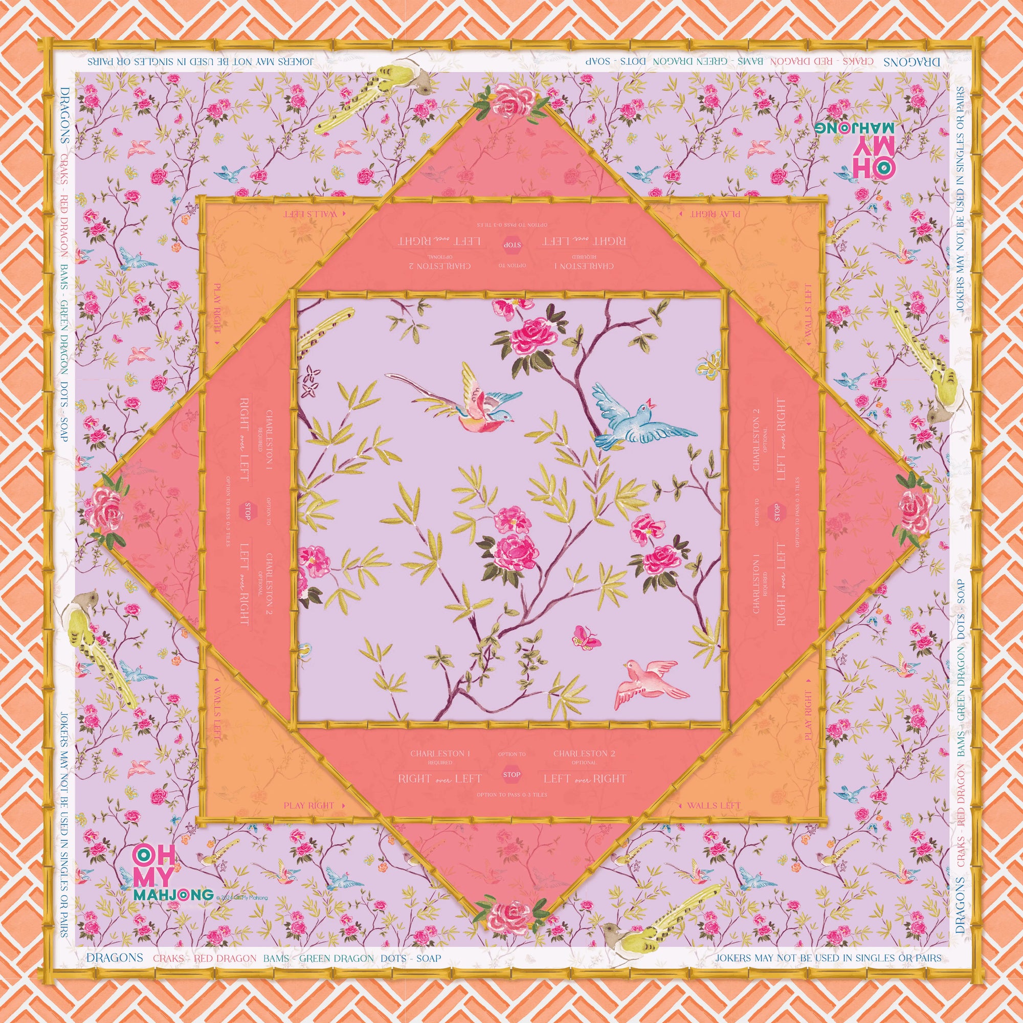 Goldie Mat Oh My Mahjong