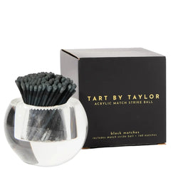 Acrylic Match Striker - Black Tart by Taylor