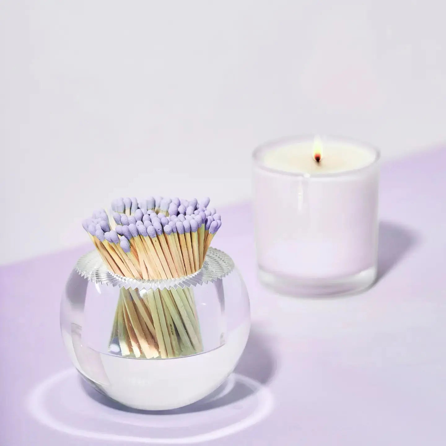 Acrylic Match Striker - Lavender Tart by Taylor