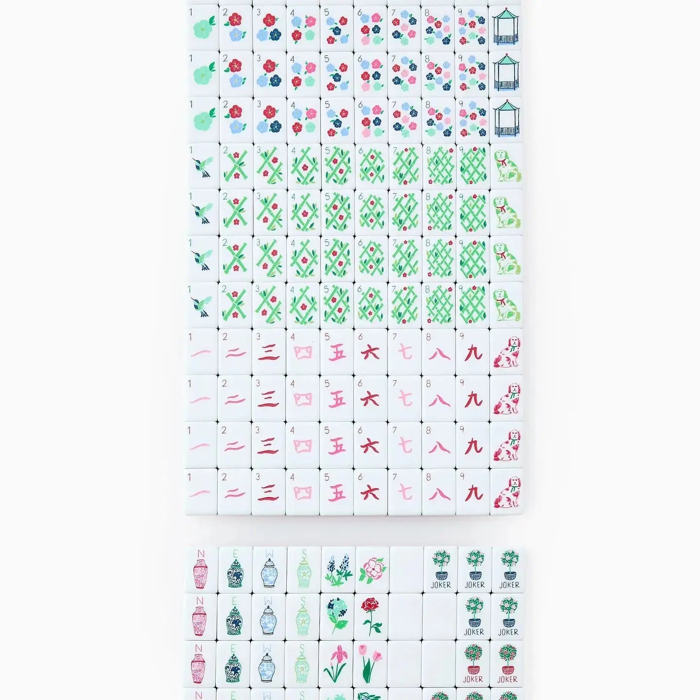 Oh My Mahjong Nantucket Mahjong Tiles