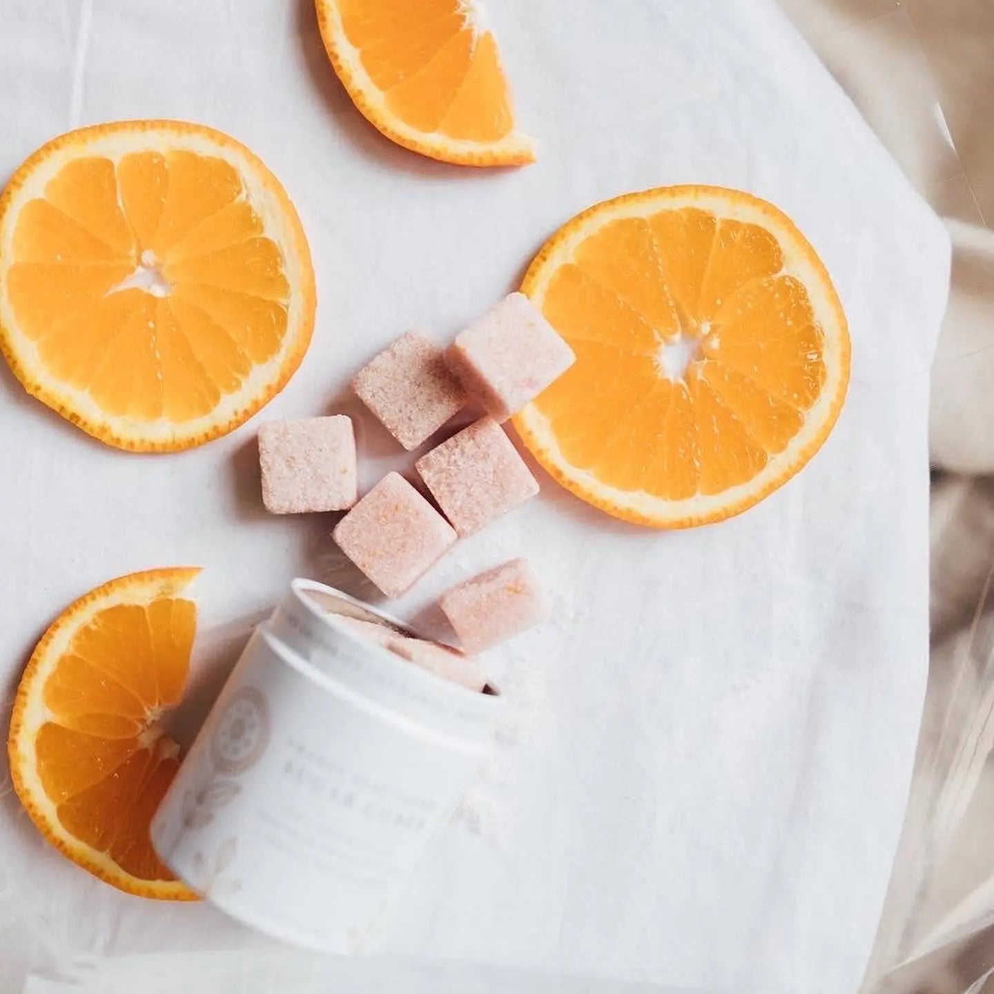 Orange Cherry Sugar Cubes Storied Goods