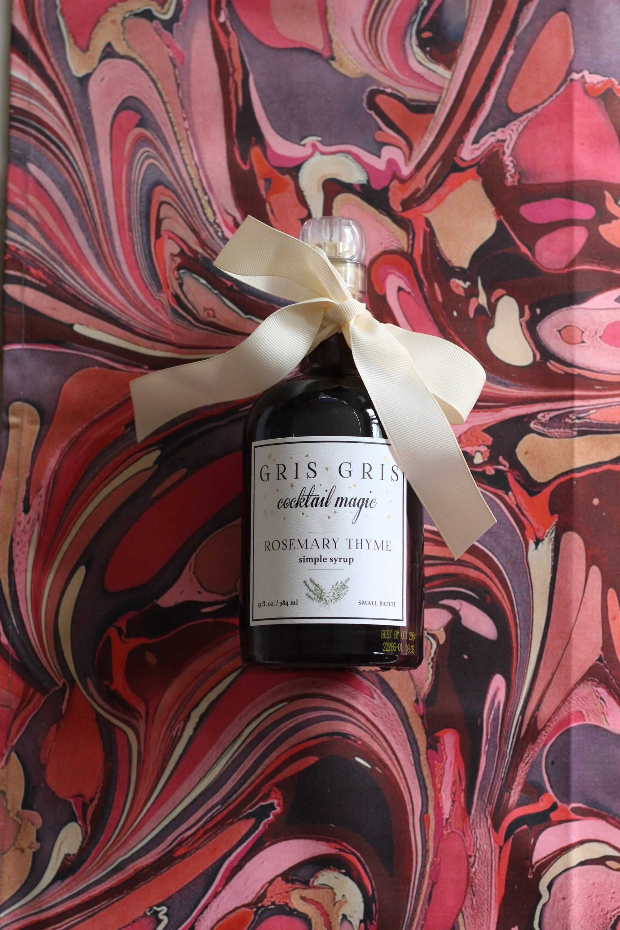 Rosemary Thyme Simple Syrup Gris Gris Cocktail Magic
