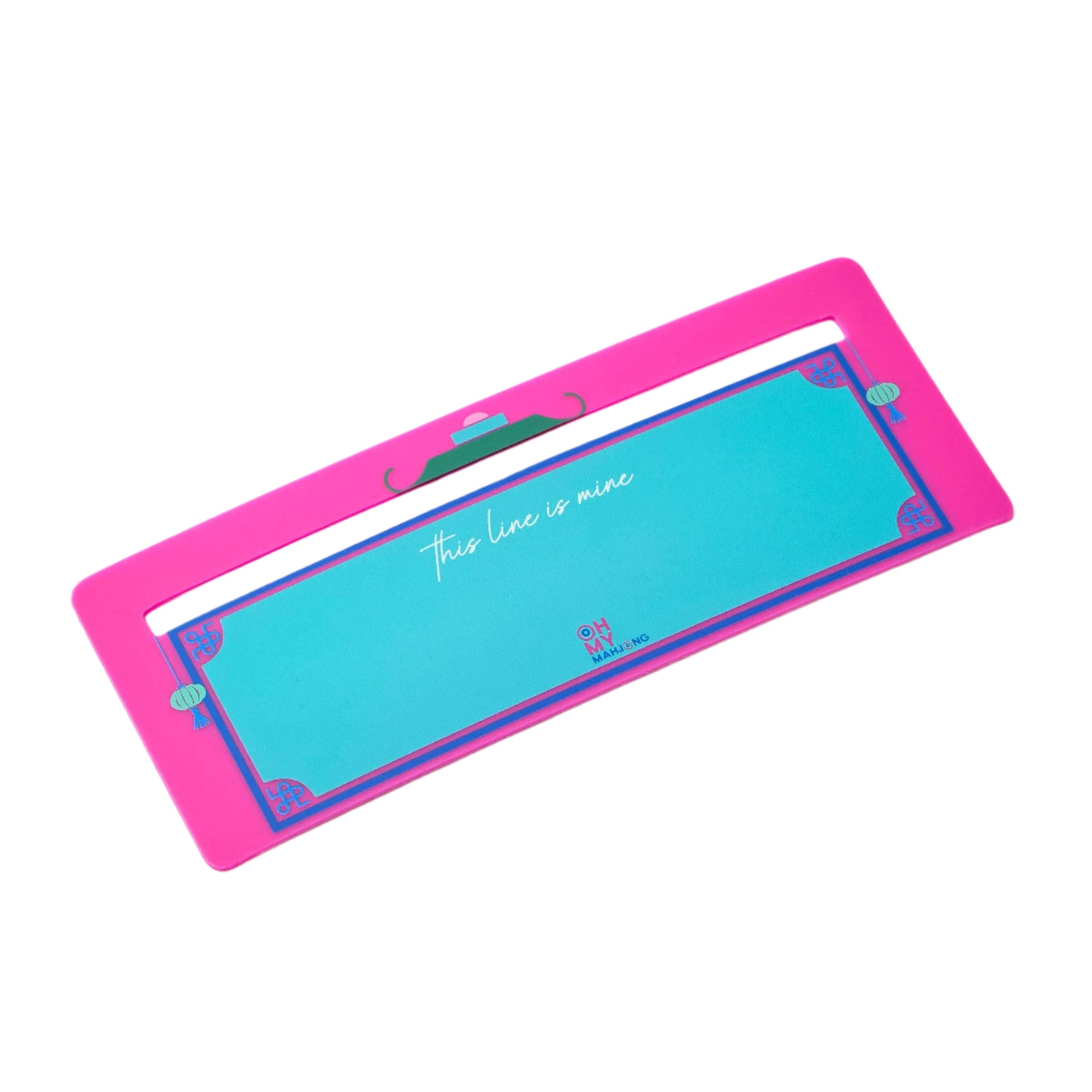 Pink Line Finder Oh My Mahjong