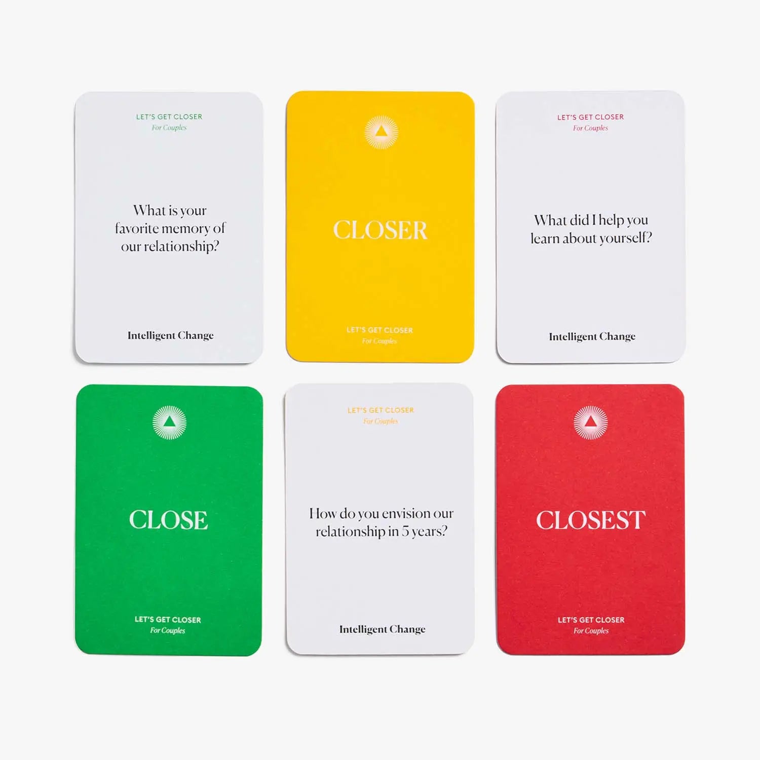 Get Closer Couples Edition - Relationship Question Card Game Intelligent Change
