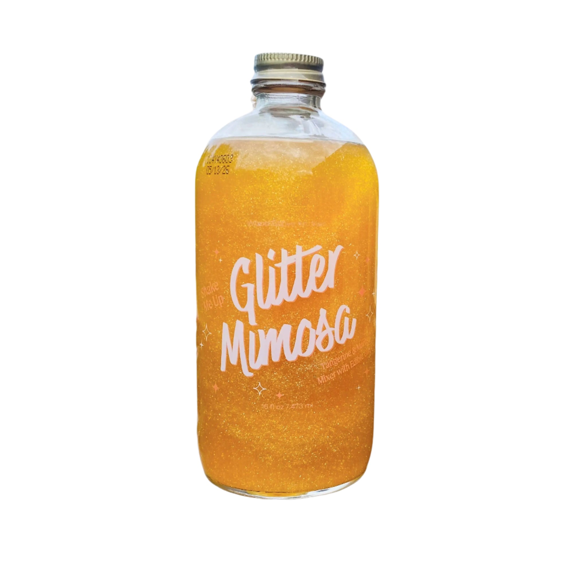 Glitter Mimosa Mixer, 16 fl oz Wood Stove Kitchen