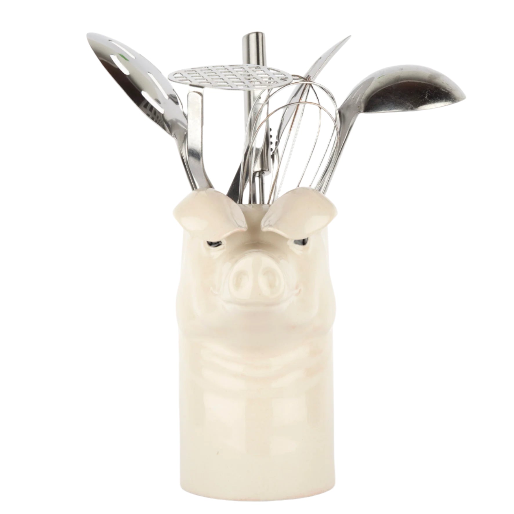 British Lop Pig Utensil Pot KAF Home