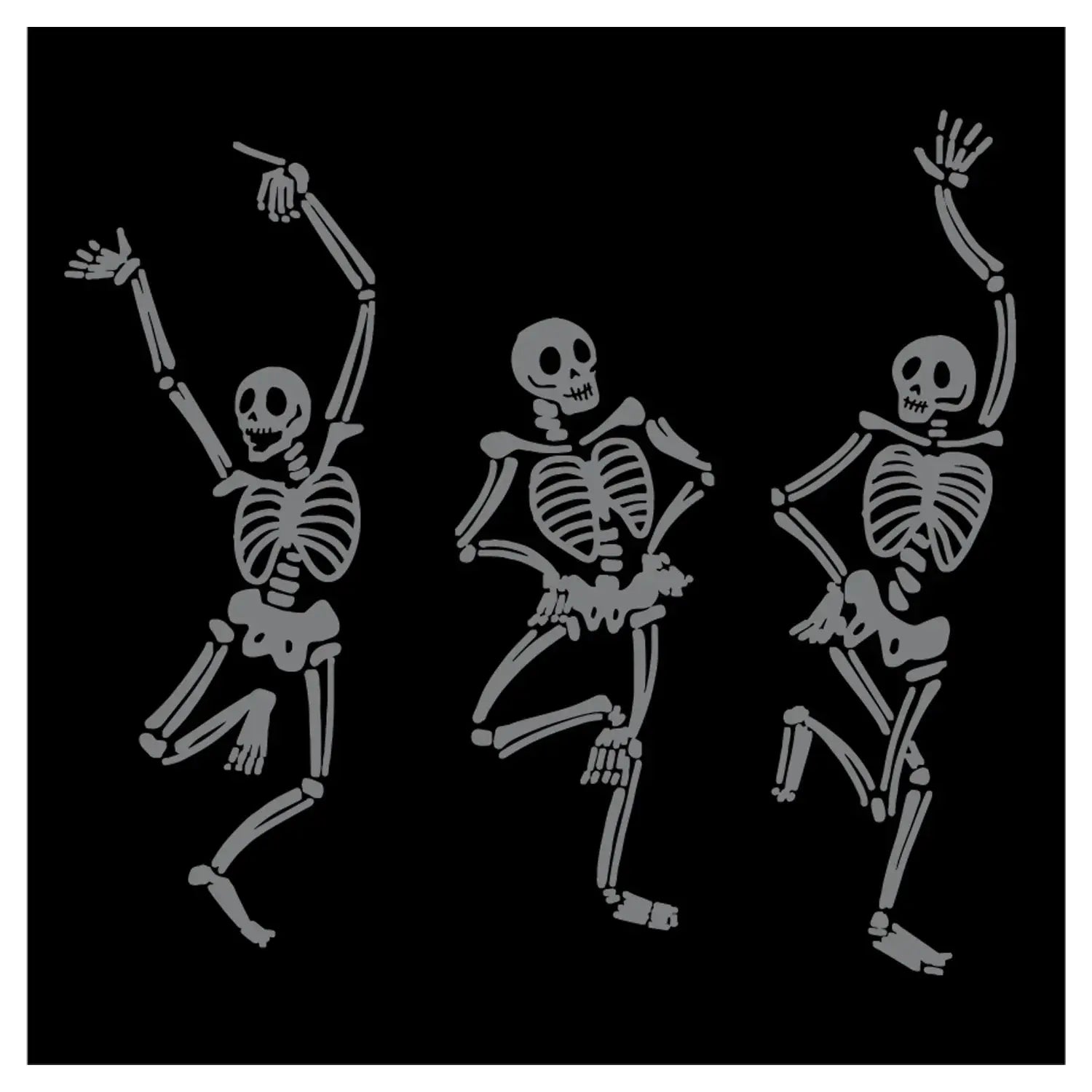 Skeleton Dance Napkins Hester & Cook