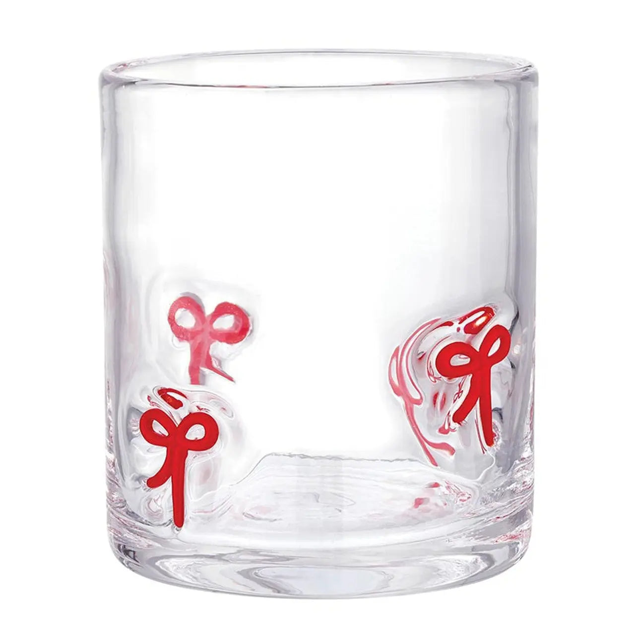 Red Bow Icon Glass Slant Collections