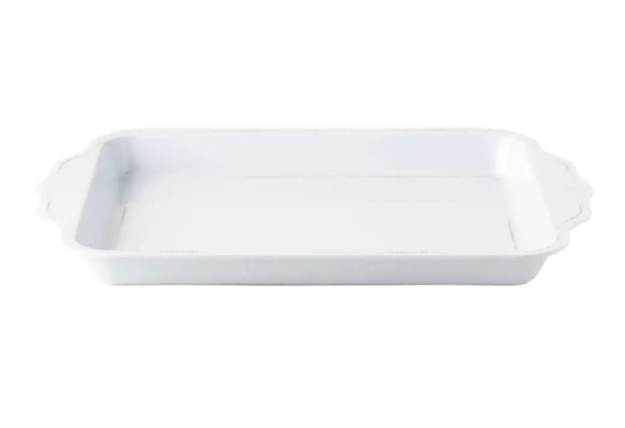 Berry + Thread Melamine Handled Tray Juliska