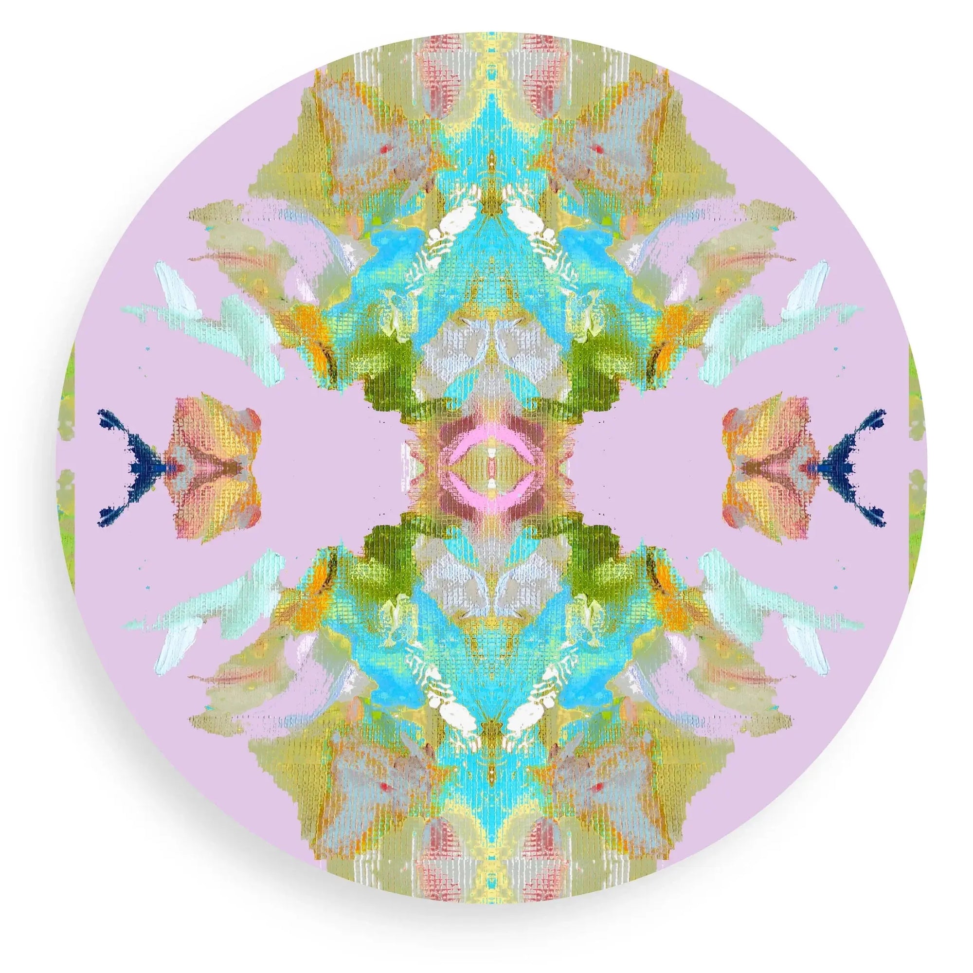 INDIVIDUAL Stained Glass Lavender Coaster Tart by Taylor