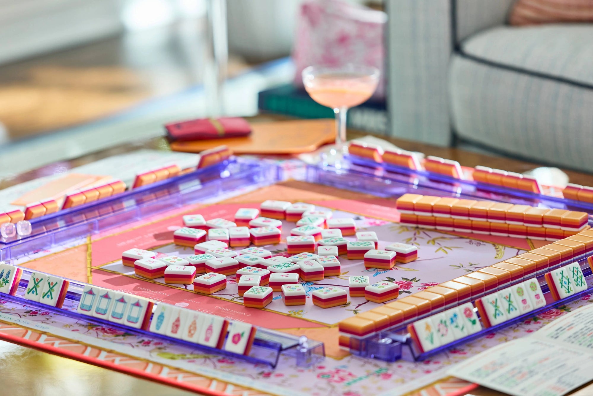 Goldie Mat Oh My Mahjong