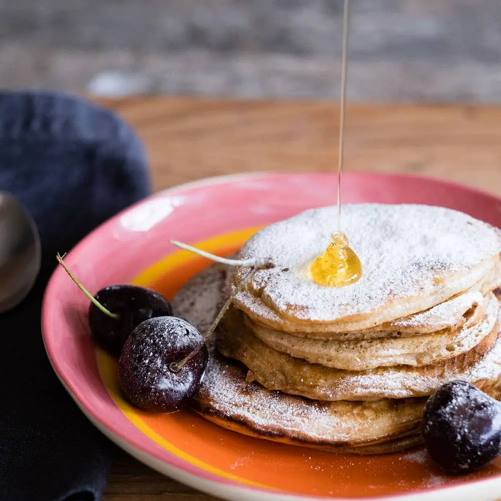 Contemporary Salad Plate: Sunrise Musango