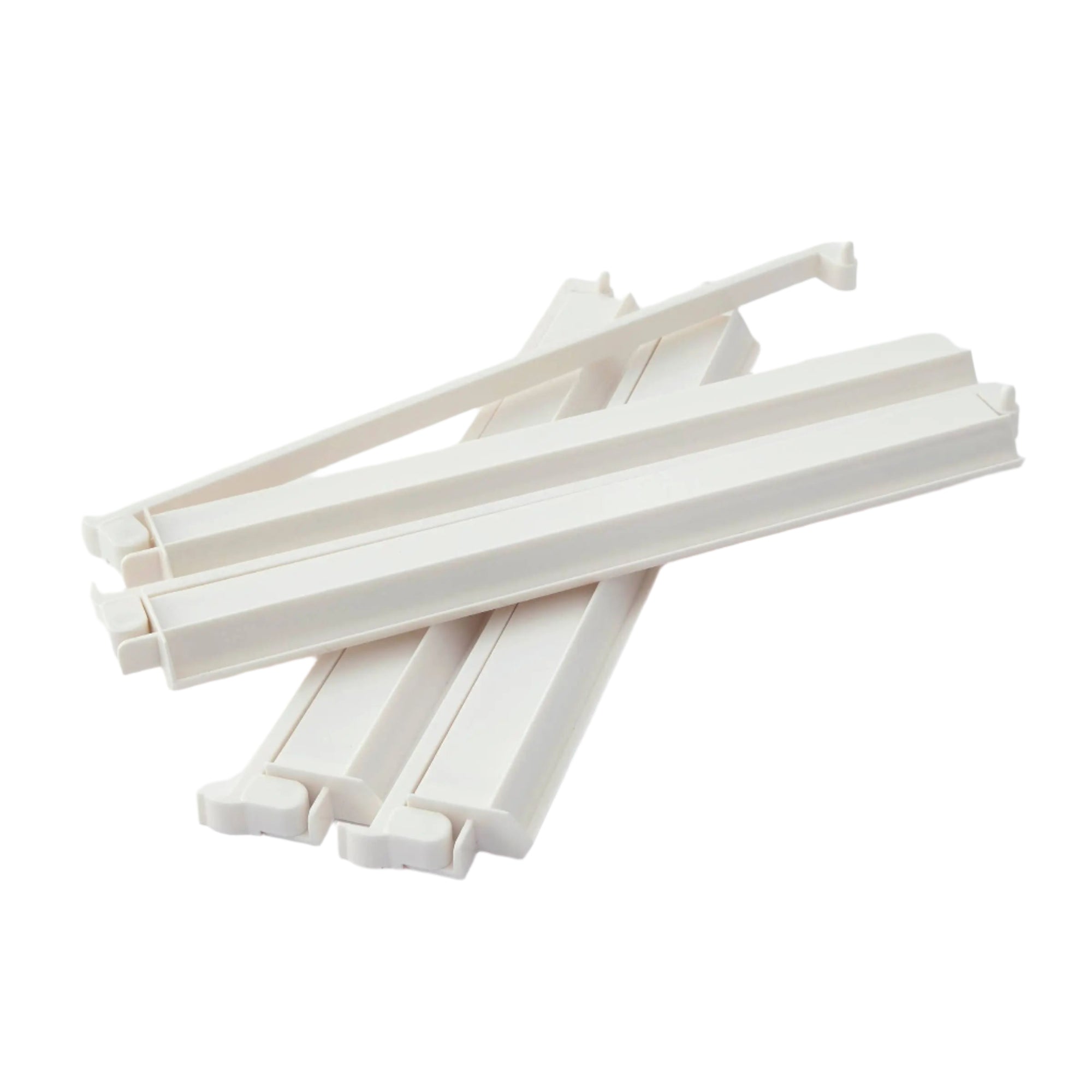 White Acrylic Rack and Pusher Set Oh My Mahjong