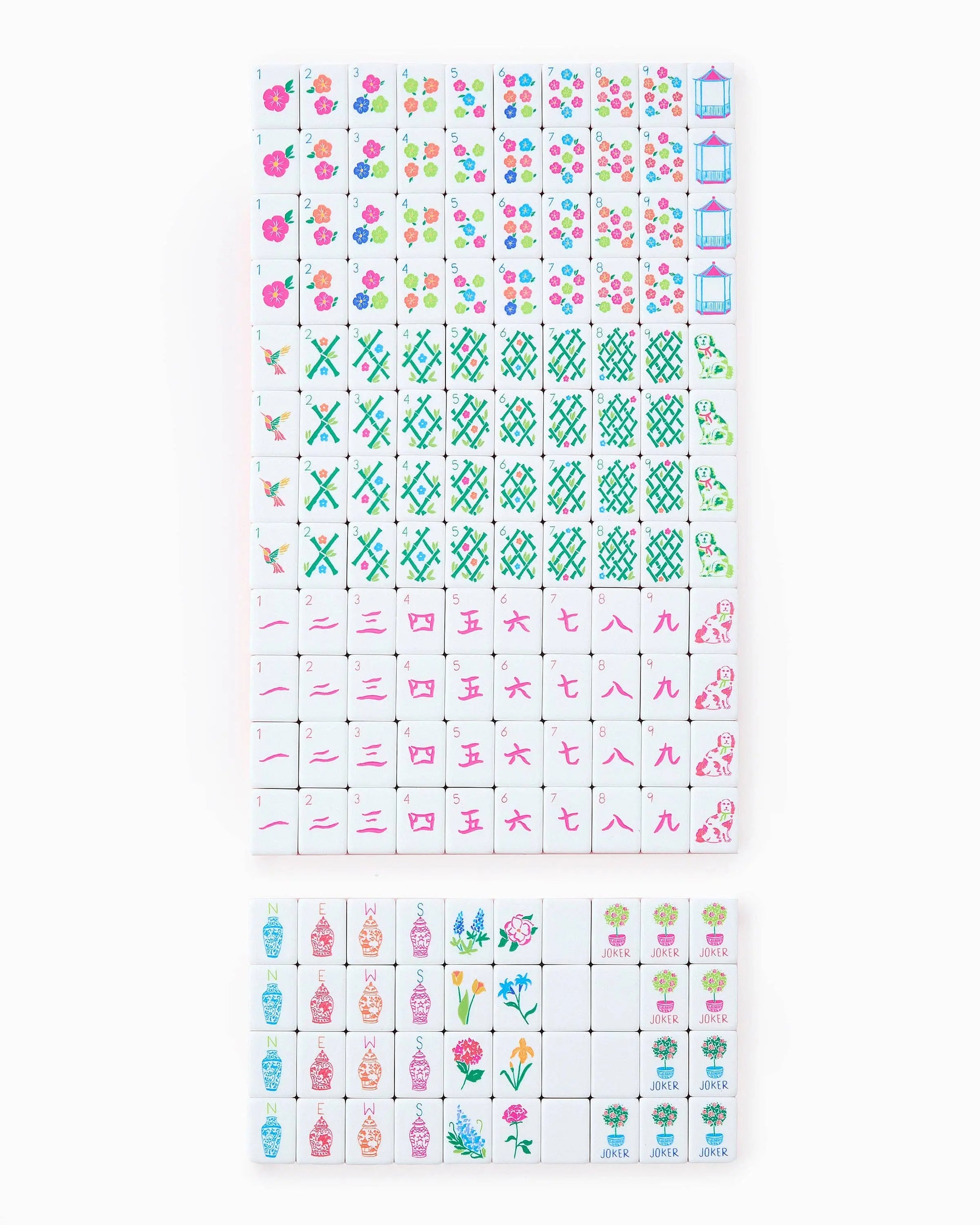 Sunset Tiles Oh My Mahjong