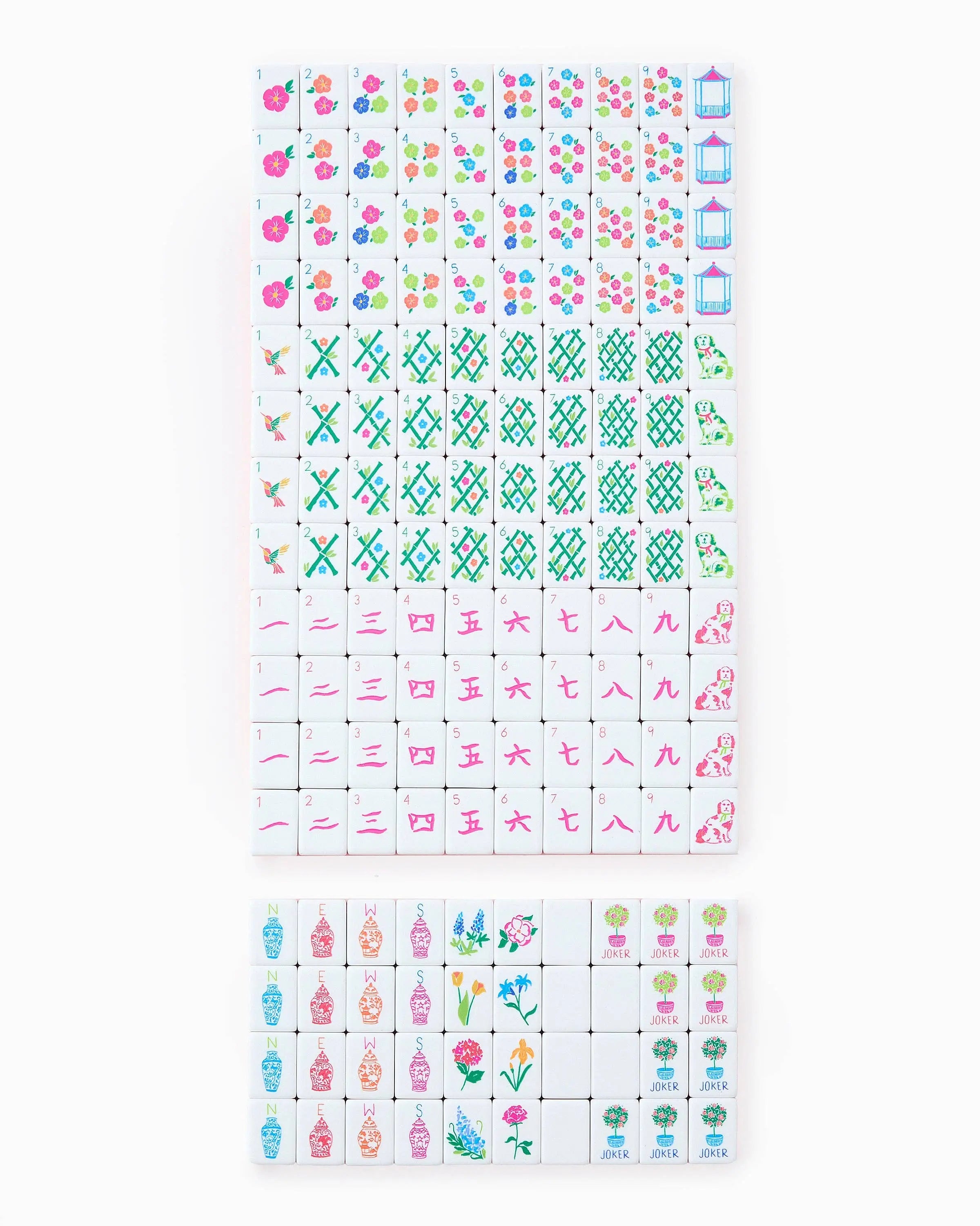 Sunset Tiles Oh My Mahjong