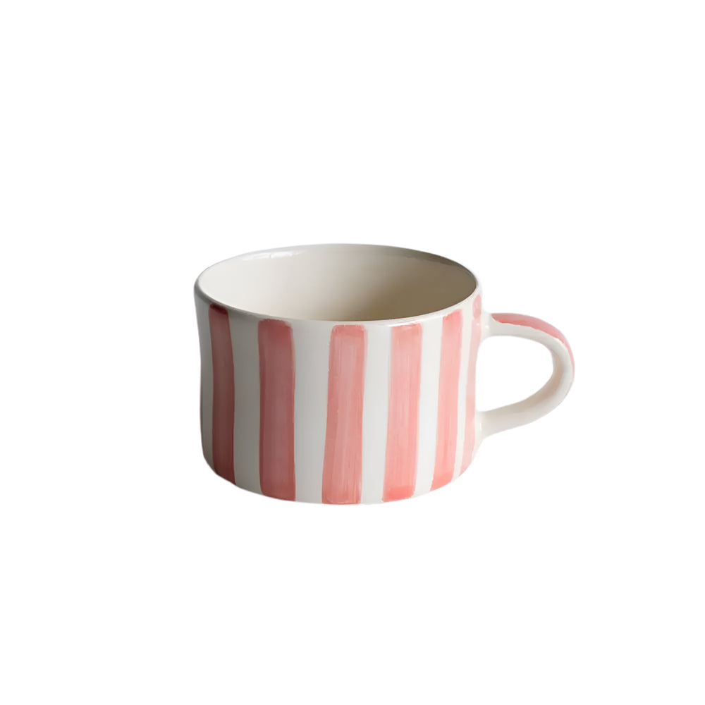 Mug in Candy Stripe: Rose Musango