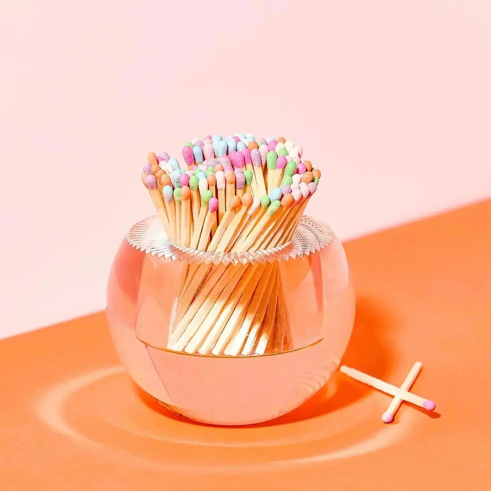 Acrylic Match Striker Home for Entertaining