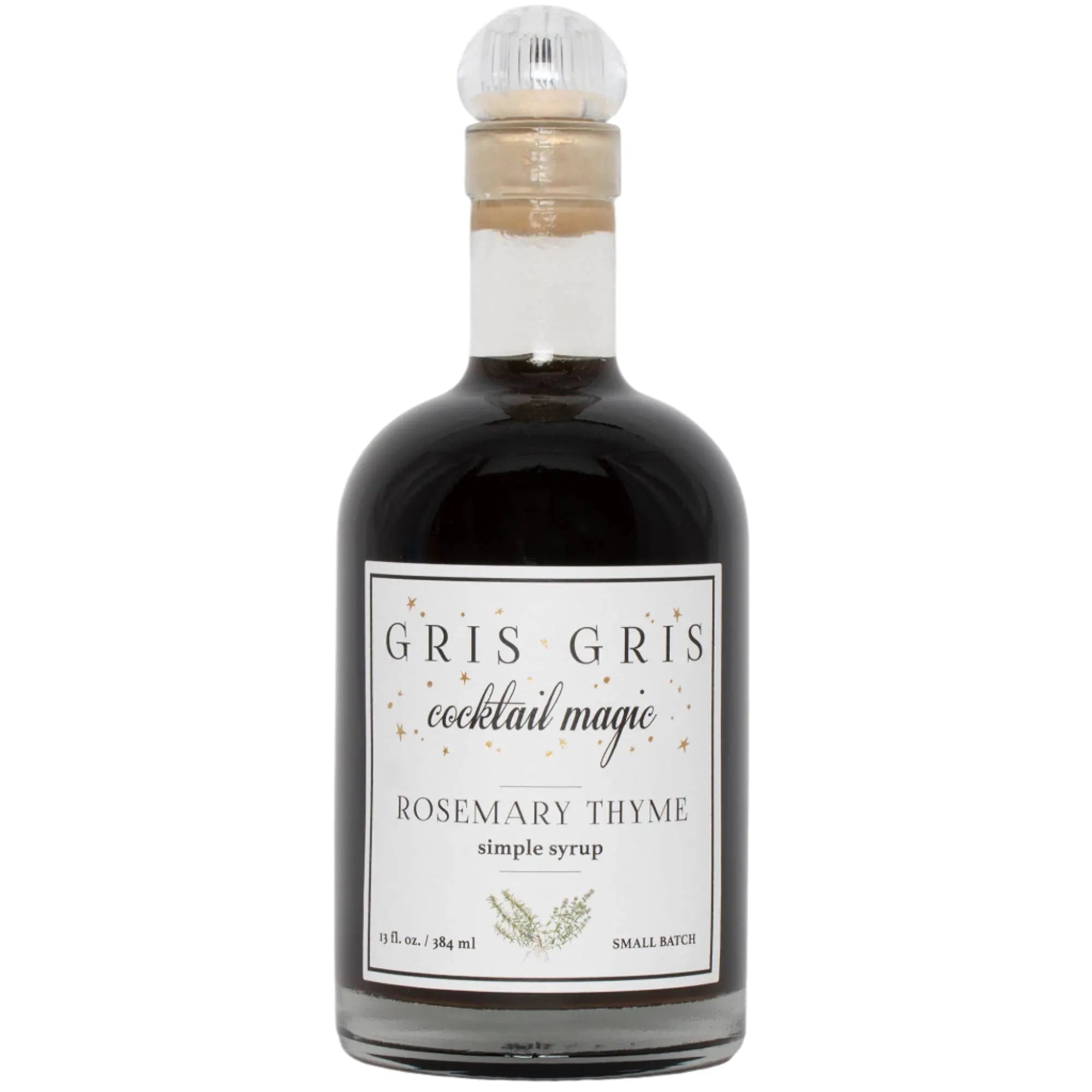 Rosemary Thyme Simple Syrup Gris Gris Cocktail Magic