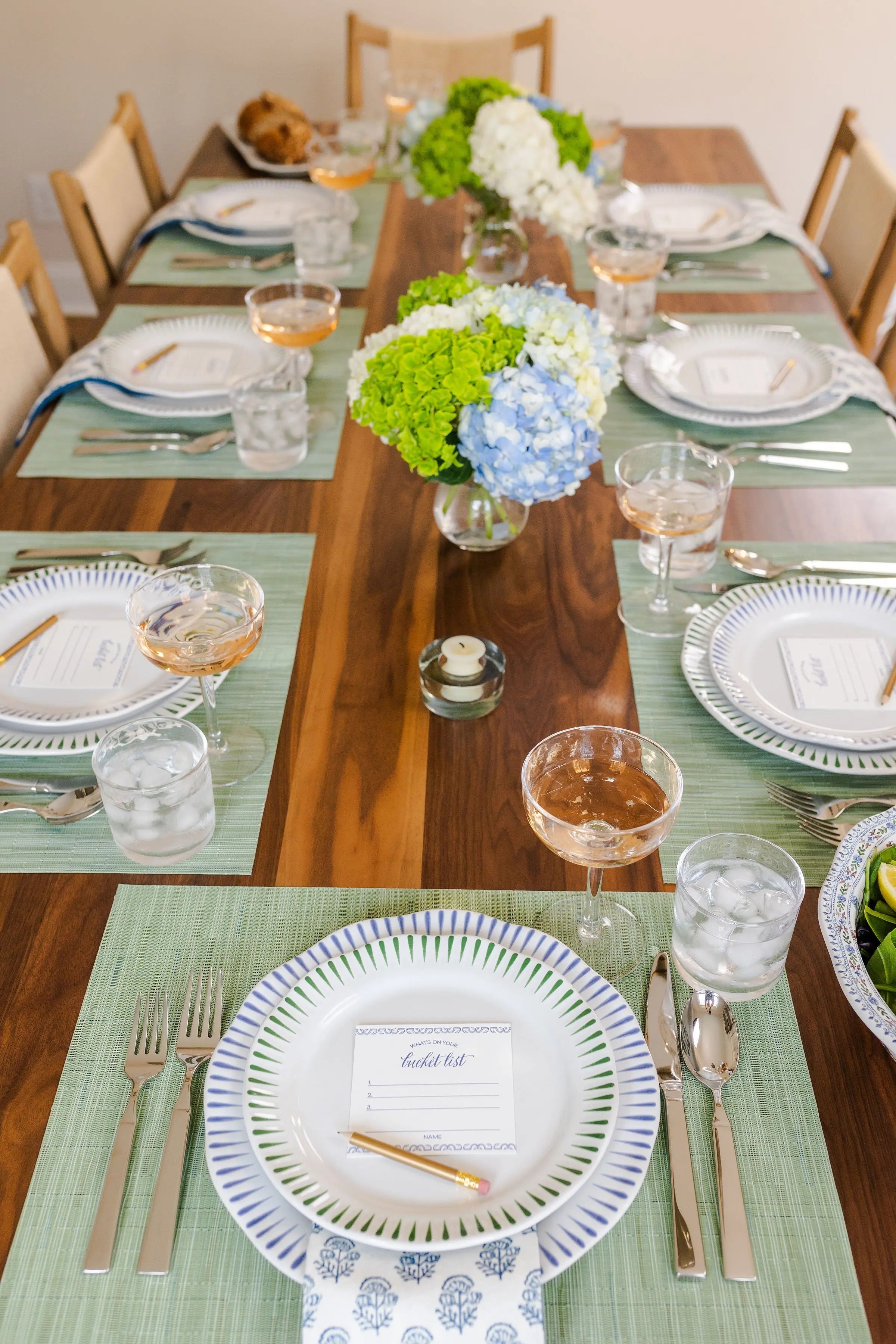 Blending Blues & Greens