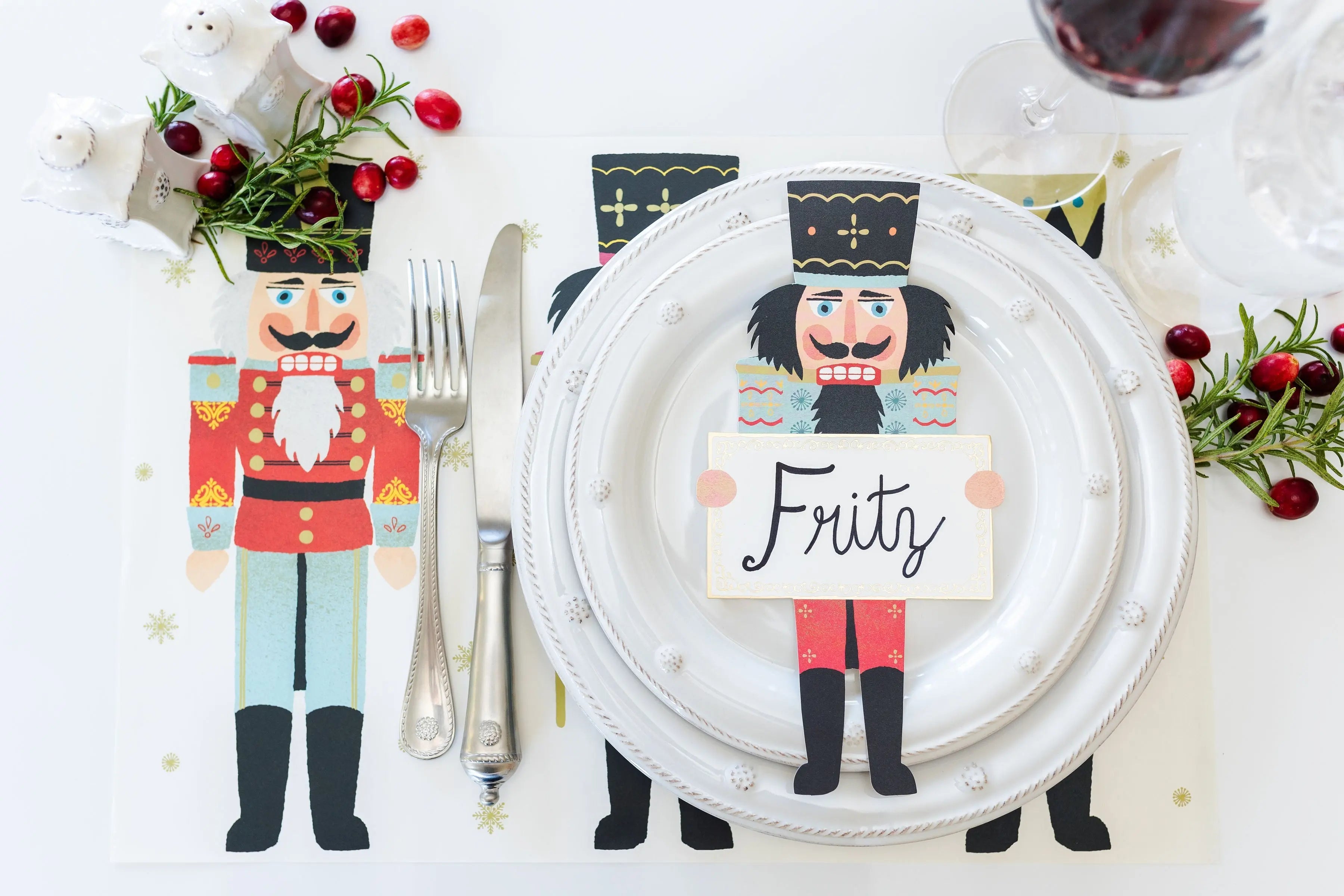 Nutcrackers Home for Entertaining