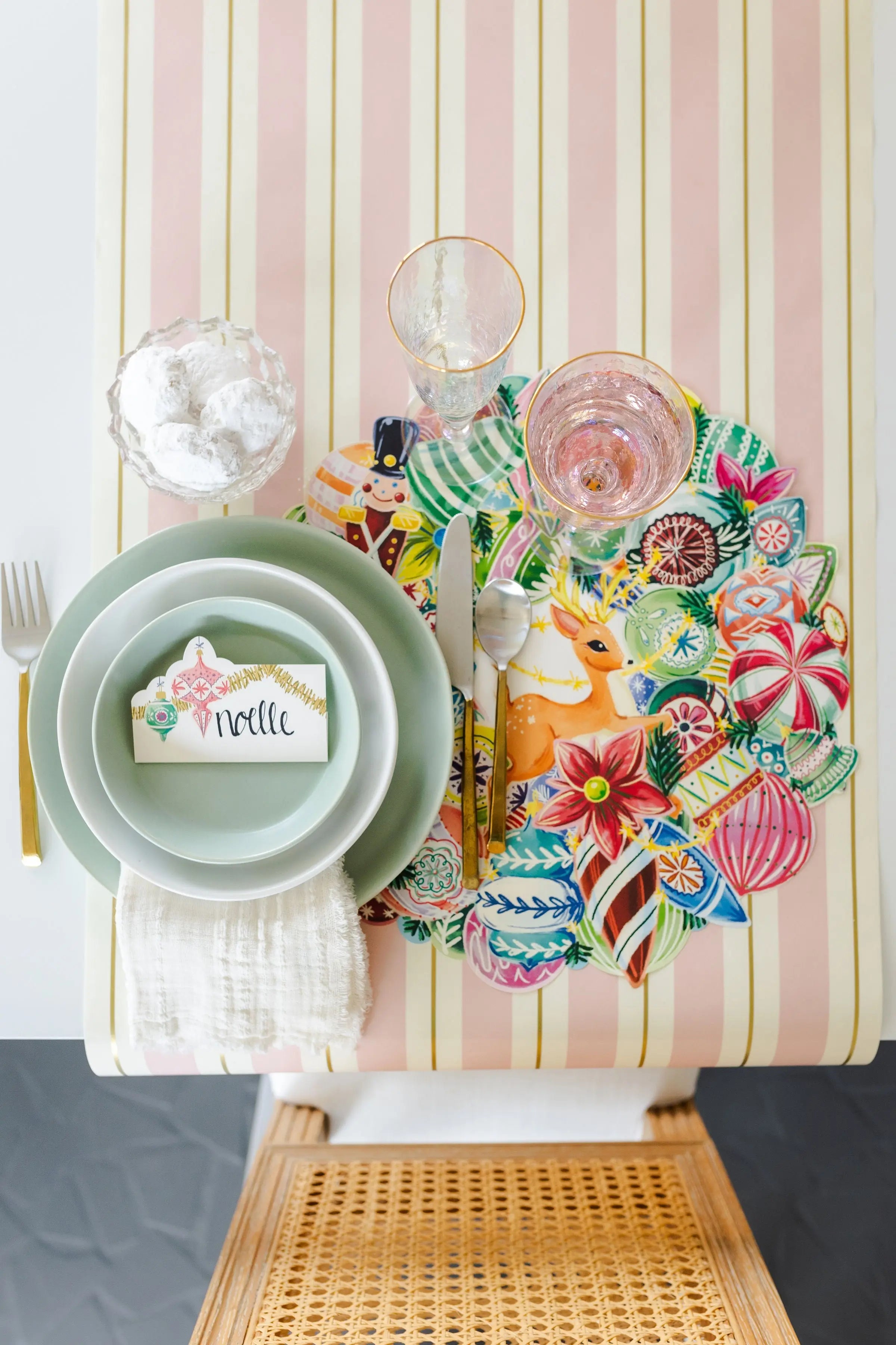 Colorful-Christmas Home for Entertaining