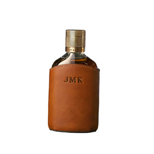 Leather + Glass Flask Clayton & Crume