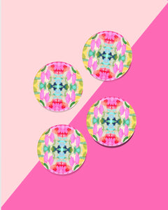 Pink Paradise Coaster | Laura Park Designs x Tart By Taylor Tart By Taylor