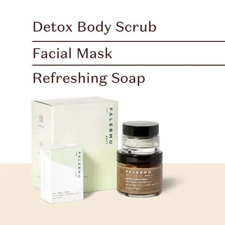Palermo Detox + Clarify Mindful Kit [Holiday Gifting Preorder] Palermo Body