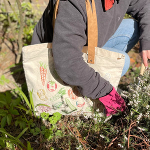 Stitch Your Vegetables Tote Bag Chasing Threads