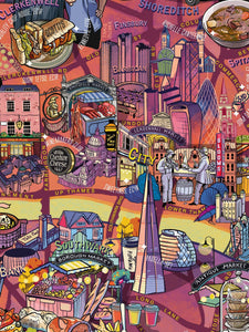 Gourmet Puzzle - London Water & Wines