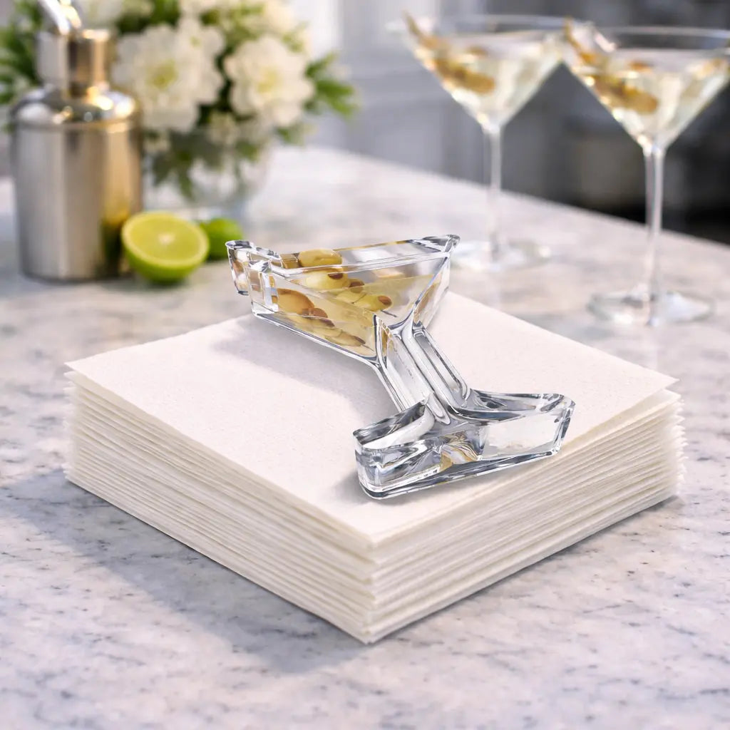 Acrylic Napkin Weight, Martini Maven Home