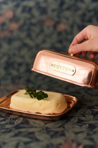 Copper Butter Dish Galley & Fen