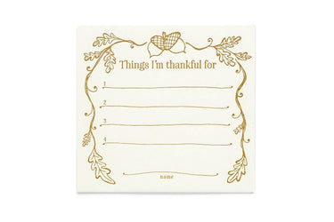 Thankful Interactive Placecards Color Box Designs & Letterpress