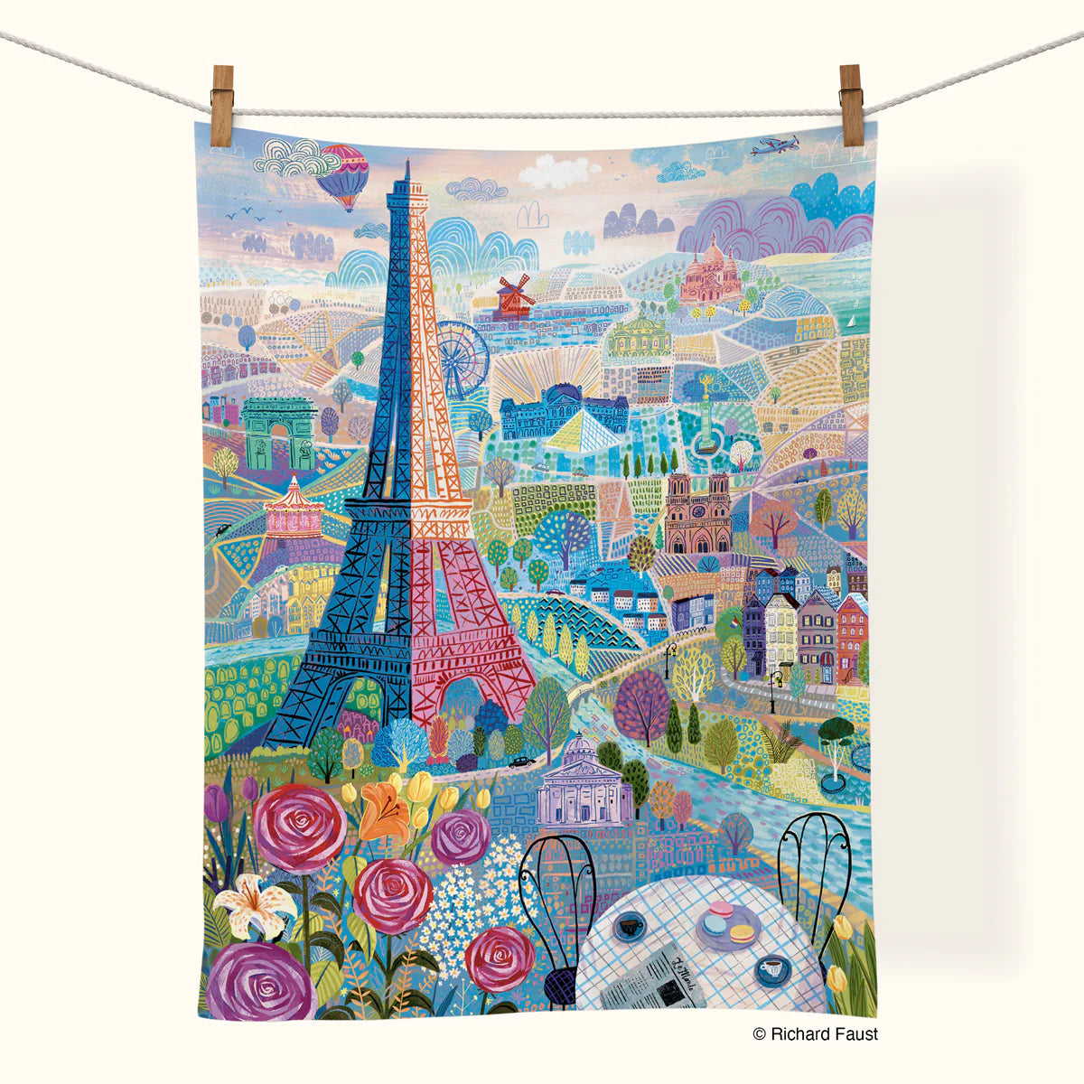 Paris Tea Towel