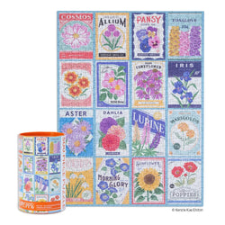 Seed Packets 500 Piece Puzzle WERKSHOPPE