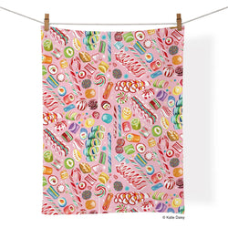 Holiday Sweets Tea Towel WERKSHOPPE