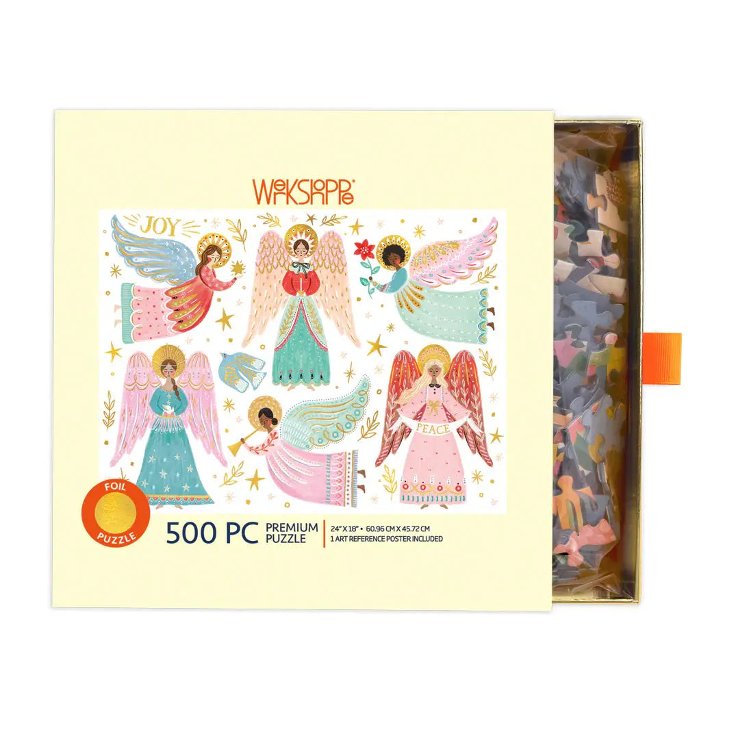 Heavenly Angels 500 Piece Puzzle - Home for Entertaining