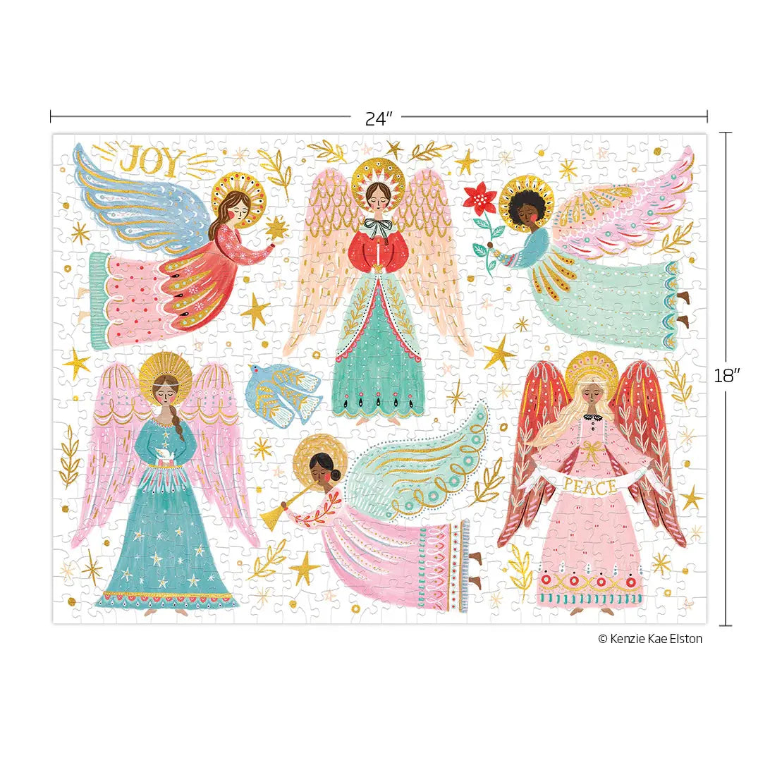 Heavenly Angels 500 Piece Puzzle - Home for Entertaining