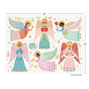 Heavenly Angels 500 Piece Puzzle - Home for Entertaining