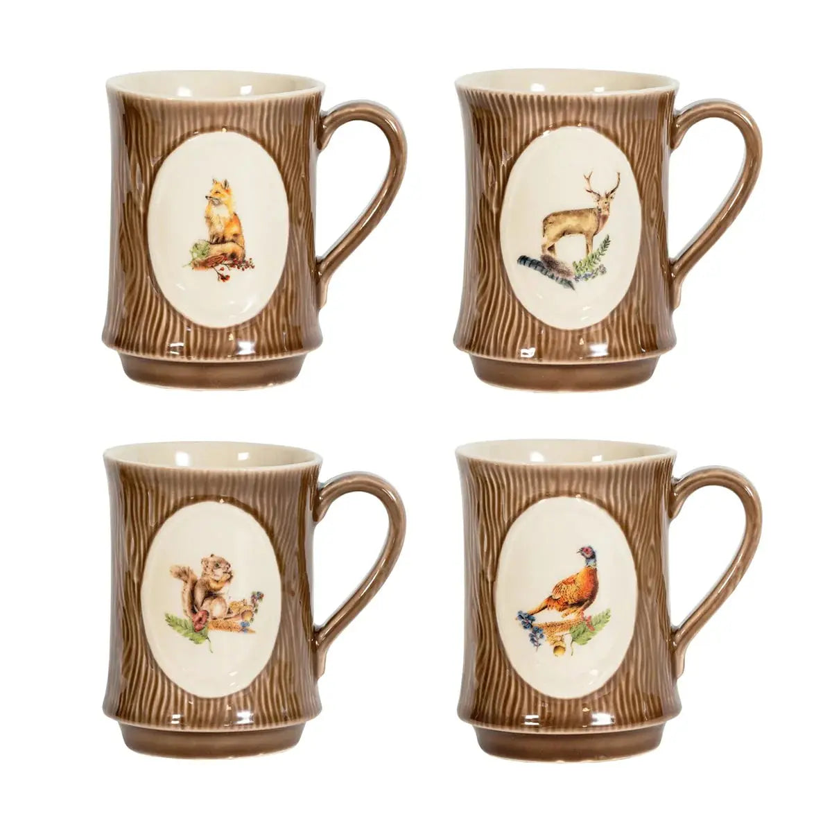 Forest Walk Animal Mugs Juliska