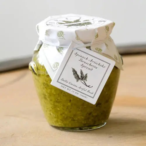 Spinach Artichoke Bruschetta Spread - 10 oz Bella Cucina