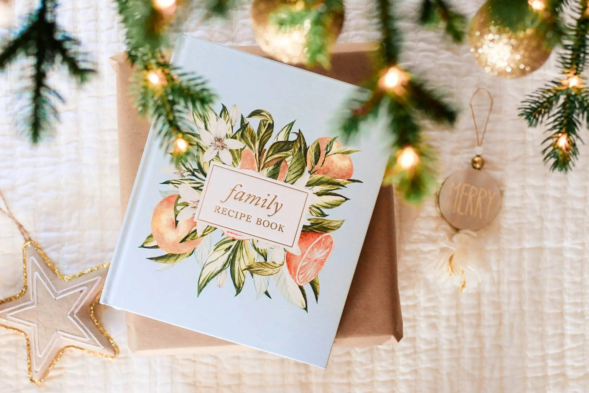 Family Recipe Book & Keepsake Journal | Christmas Gift Duncan & Stone Paper Co.