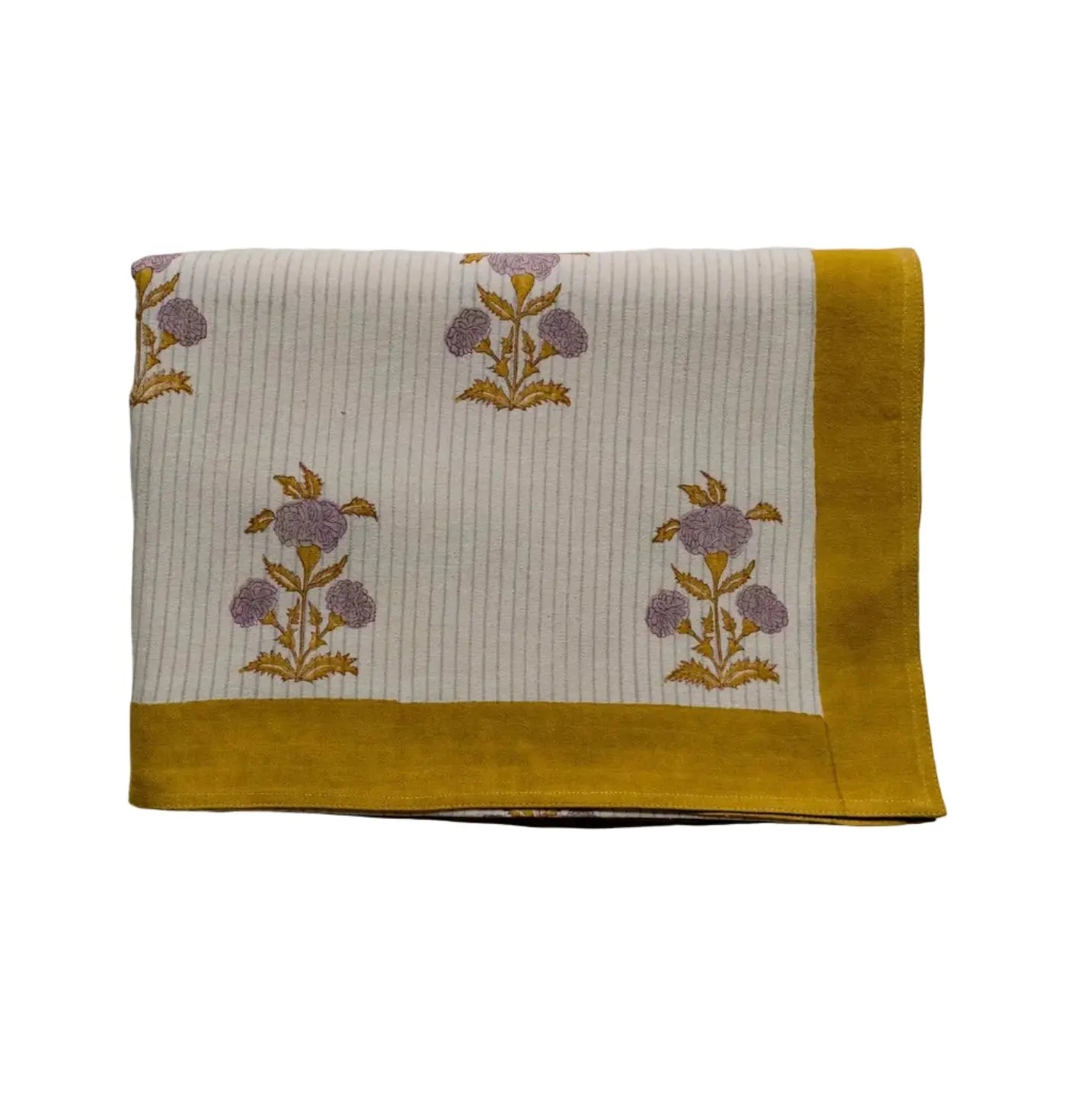 Sanvi Block-Printed Tablecloth Soil To Studio
