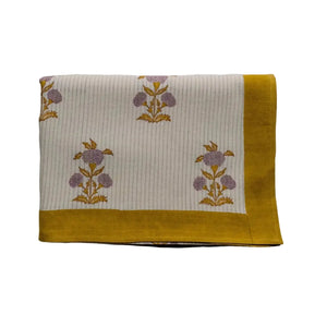 Sanvi Block-Printed Tablecloth Soil To Studio